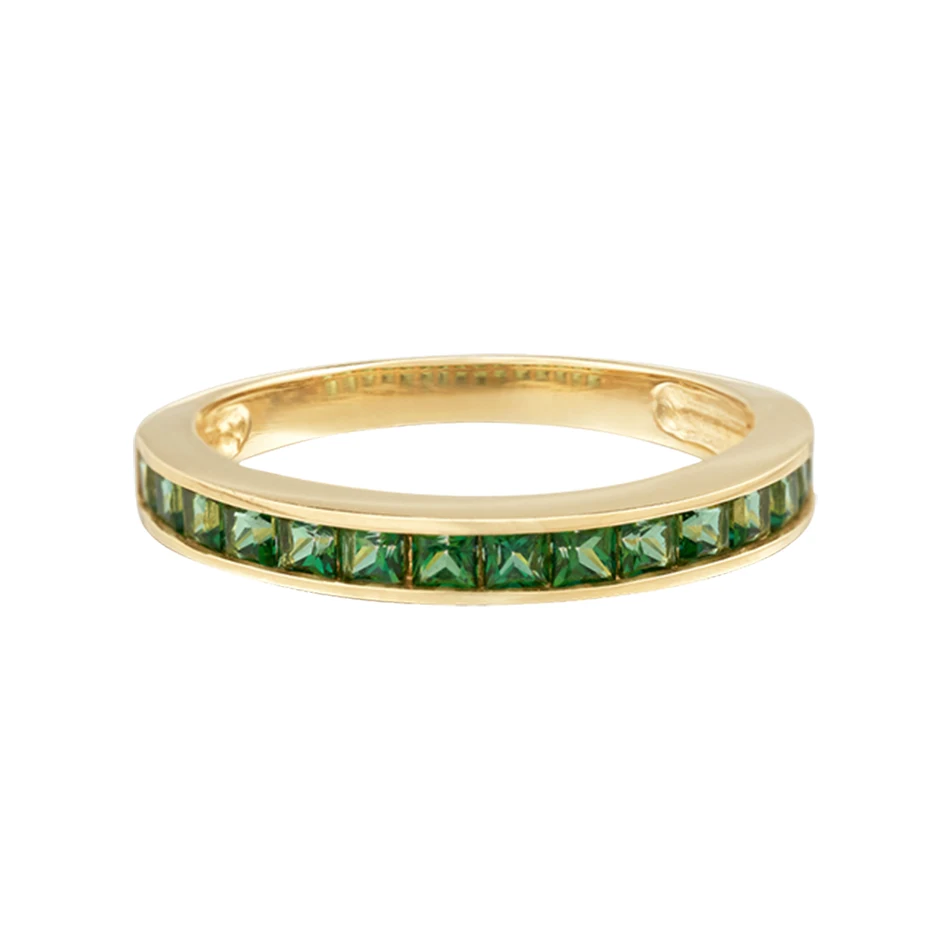 Trendy high quantity 925 Sterling Silver 18K Gold Plated green Cubic zircon Band Ring For Woman
Trendy high quantity 925 Sterling Silver 18K Gold Plated green Cubic zircon Band Ring For Woman