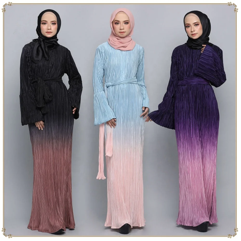 Latest muslim fashion dubai abaya turkey dress islamic clothing abaya, Black, purple, pink
Latest muslim fashion dubai abaya turkey dress islamic clothing abaya, Black, purple, pink