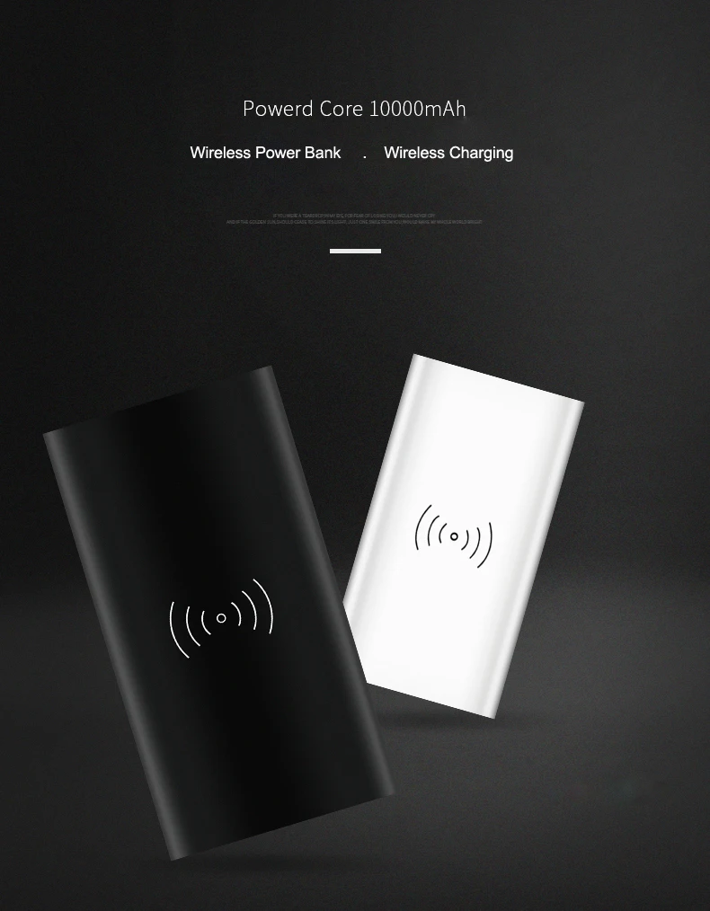 Slim Wireless Power Banks 10000Mah Wireless Charging Power Bank - ANKUX.COM