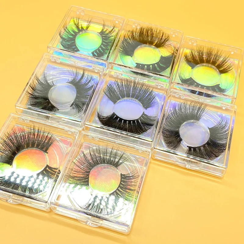 Handmade 100% real mink eyelash packaging box 27 mm mink eyelashes lashvendor mink
Handmade 100% real mink eyelash packaging box 27 mm mink eyelashes lashvendor mink