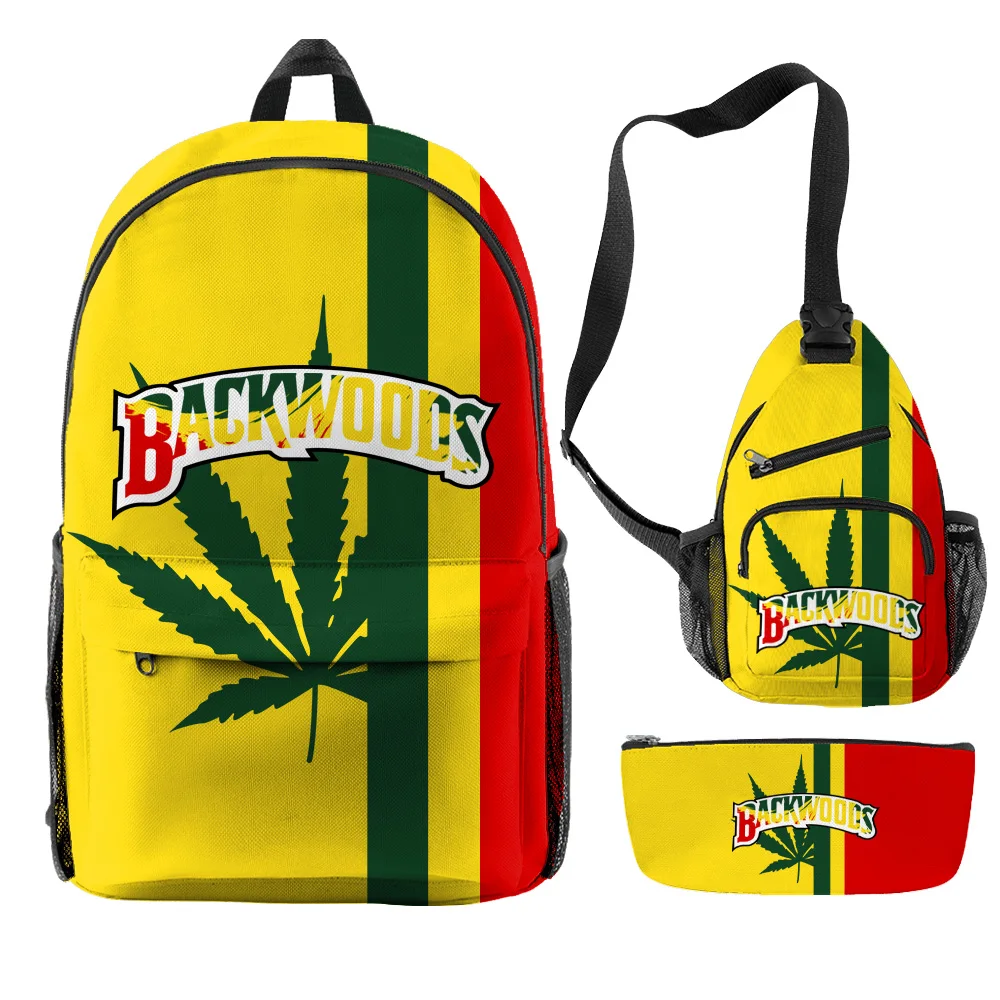Super awesome 3-piece set of hemp leaf small fresh outdoor travel bag backpack multifunctional storage bag Backwoods
Super awesome 3-piece set of hemp leaf small fresh outdoor travel bag backpack multifunctional storage bag Backwoods