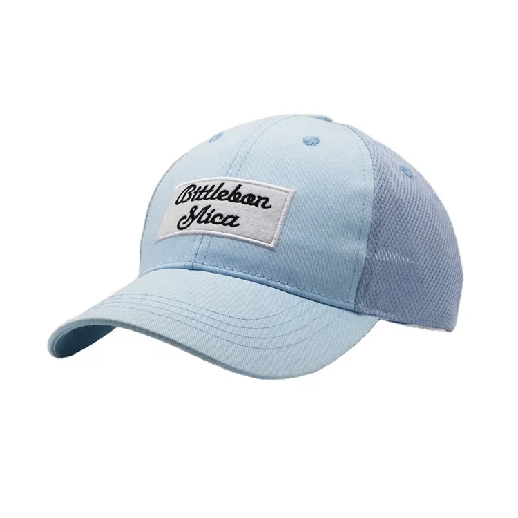 New Embroidered Sports hat Summer Custom Cotton Embroidery Logo sky blue men trucker cap
New Embroidered Sports hat Summer Custom Cotton Embroidery Logo sky blue men trucker cap