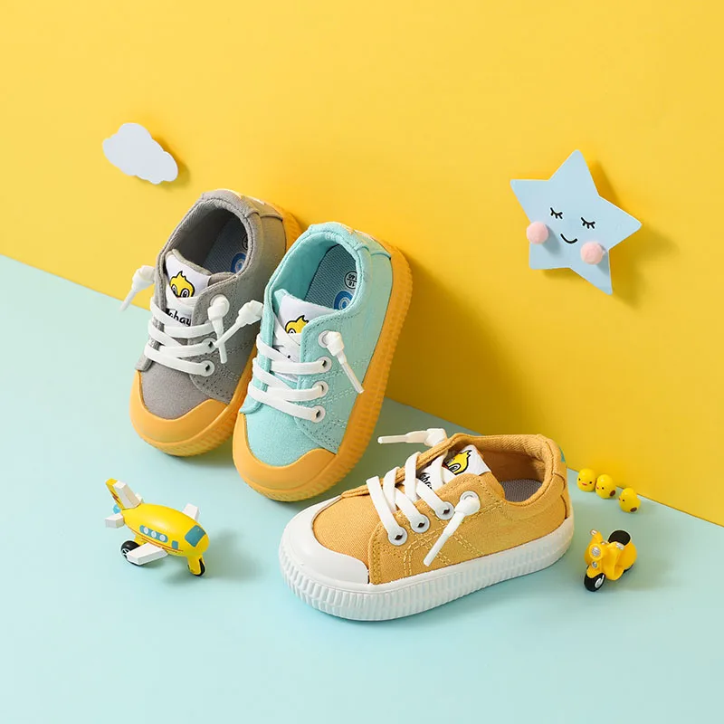 20283-1 cute duckling pattern breathable knot bow toddler canvas shoes, Picture color
20283-1 cute duckling pattern breathable knot bow toddler canvas shoes, Picture color