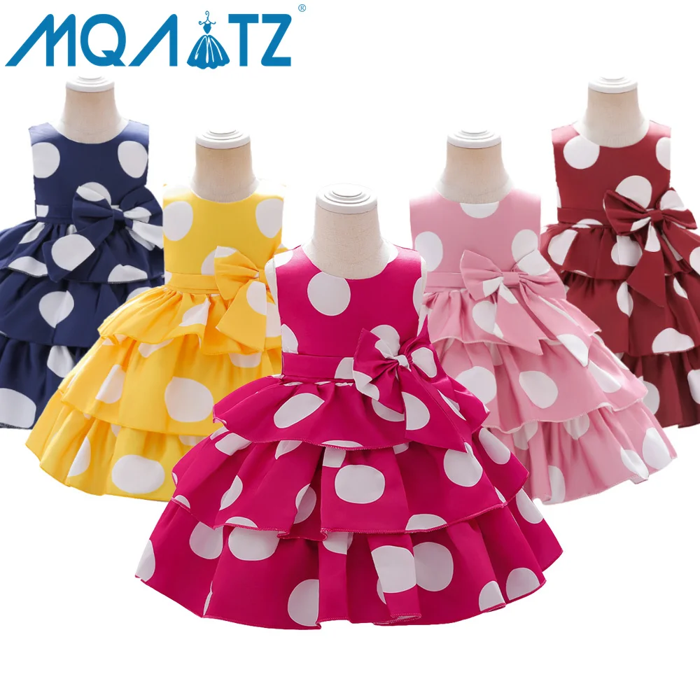 MQATZ Hot Sale New Arrivals Baby Girl Dot Layer Dress Pink Children Birthday Ball Gown Party For Baby Girls L2100XZ
MQATZ Hot Sale New Arrivals Baby Girl Dot Layer Dress Pink Children Birthday Ball Gown Party For Baby Girls L2100XZ