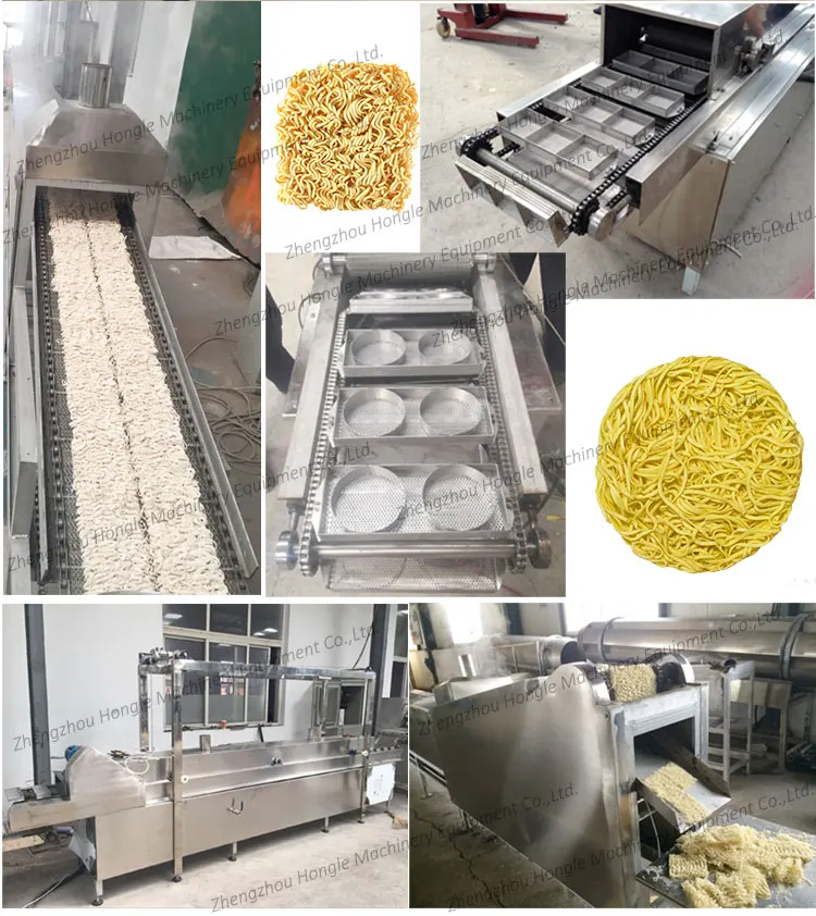 30000pcs/day Automatic Non-fried Instant Noodle Machine/ Korean Instant Noodle Production Line manufacture