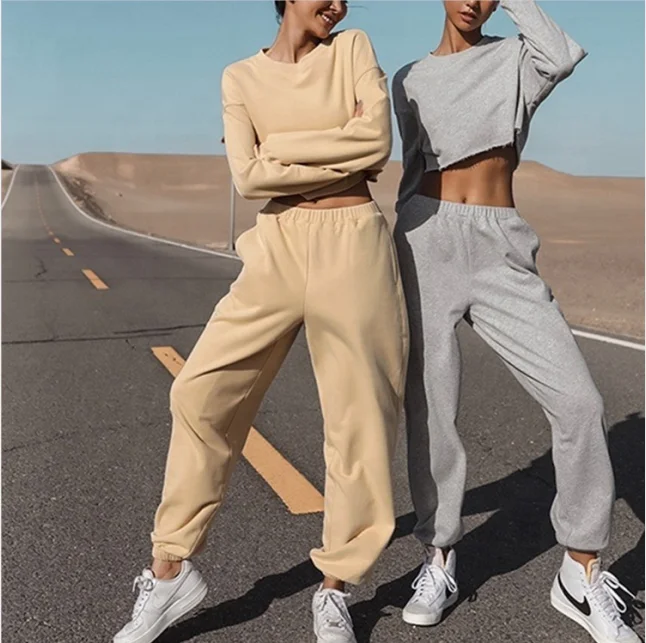 2021 Custom Summer Women Clothing Two Piece Cropped Sweatshirt Set Cotton Crop Top Sweatshirt Jogger 2 Piece Set for Women, As picture
2021 Custom Summer Women Clothing Two Piece Cropped Sweatshirt Set Cotton Crop Top Sweatshirt Jogger 2 Piece Set for Women, As picture