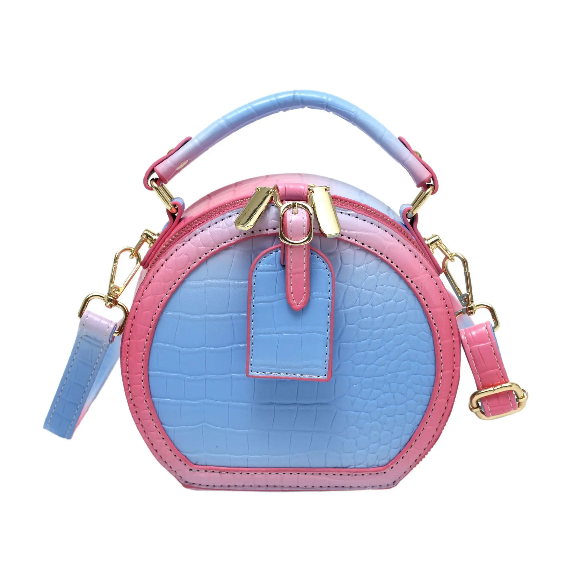 New summer 2021 fashion small round shoulder bag PU leather cross-body bag handbags, Gradient color
New summer 2021 fashion small round shoulder bag PU leather cross-body bag handbags, Gradient color