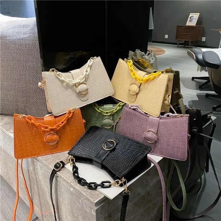 Fashion Women Purse And Handbags 2021 Acrylic Crocodile Pattern PU Bags Handbag Print Chain Stylish Handbags For Girls
Fashion Women Purse And Handbags 2021 Acrylic Crocodile Pattern PU Bags Handbag Print Chain Stylish Handbags For Girls