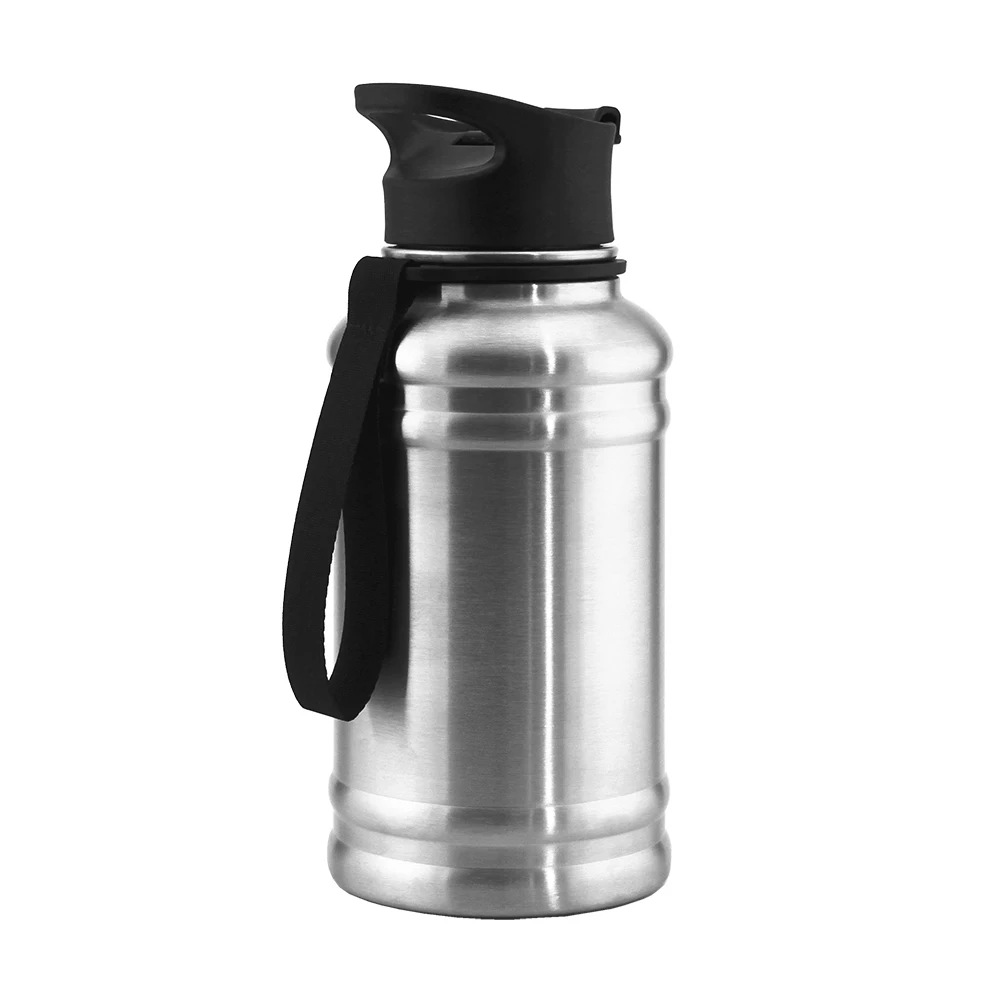 1.3L High Quality Single Wall Stainless Steel Sports Water Bottle, Customized color acceptable
1.3L High Quality Single Wall Stainless Steel Sports Water Bottle, Customized color acceptable
