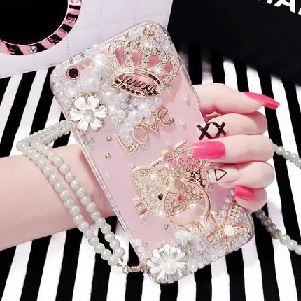 Luxury design Bling Diamond Pearl girls women Cell Phone Case for iPhone 11 11pro X 8 8 Plus Crystal Back Cover Case, Multicolor
Luxury design Bling Diamond Pearl girls women Cell Phone Case for iPhone 11 11pro X 8 8 Plus Crystal Back Cover Case, Multicolor