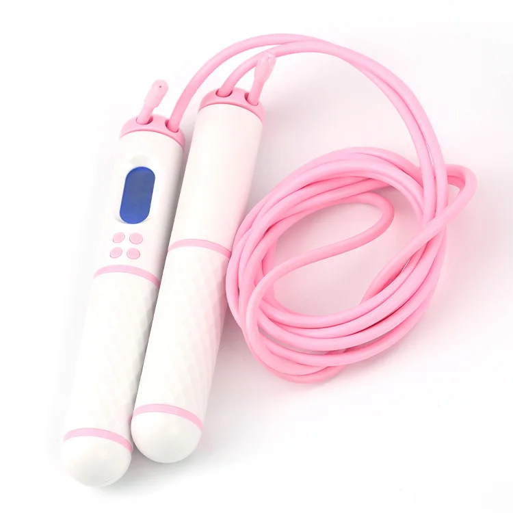 Skipping Rope Rapid Jump Rope Cable and Foam Handles Black Bag Fitness Accessories, Pink
Skipping Rope Rapid Jump Rope Cable and Foam Handles Black Bag Fitness Accessories, Pink