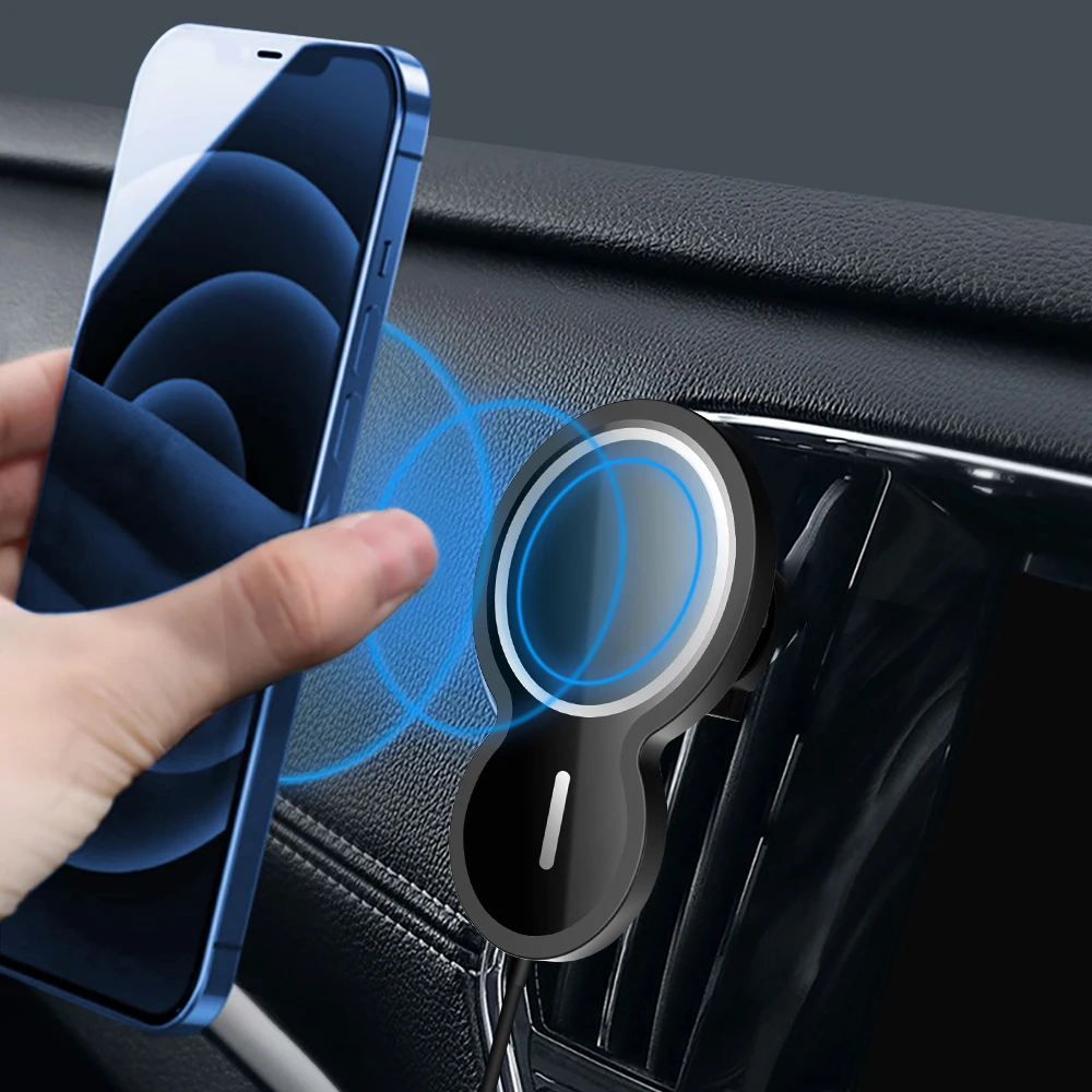 2021 qi Wireless charger car mount wireless magnetic car charger customizable wireless charger phone holder
2021 qi Wireless charger car mount wireless magnetic car charger customizable wireless charger phone holder