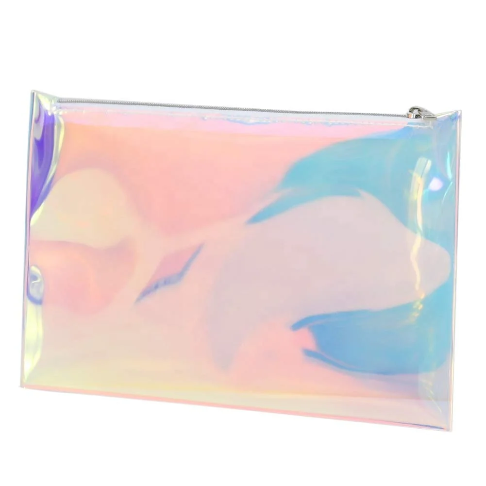Customized TPU Holographic Makeup Bag Clear Transparent Cosmetic Bag Organizer Storage Cases Zipper bag for Women
Customized TPU Holographic Makeup Bag Clear Transparent Cosmetic Bag Organizer Storage Cases Zipper bag for Women