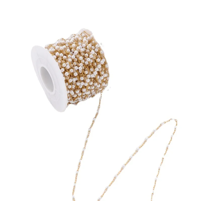 Exquisite Stainless Steel Size Ring Chain Cross Oval Pearl Chain for Necklace Bracelet Jewelry Accessories
Exquisite Stainless Steel Size Ring Chain Cross Oval Pearl Chain for Necklace Bracelet Jewelry Accessories