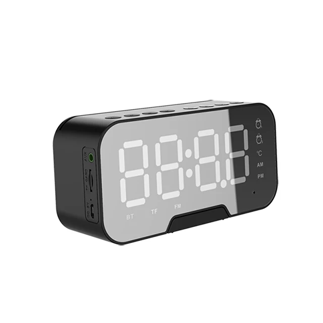 Wireless Blurtooth Speaker Heavy Bass Speakers Music Player Support Led Time Display Clock Alarm Mirror Wireless Subwoofer
Wireless Blurtooth Speaker Heavy Bass Speakers Music Player Support Led Time Display Clock Alarm Mirror Wireless Subwoofer