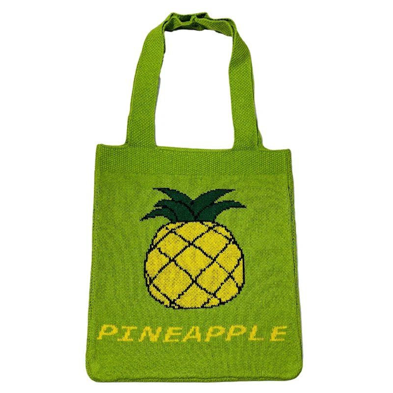 Factory custom Fashion woolen bags cute tote bags large-capacity shopping shoulder knit handbag
Factory custom Fashion woolen bags cute tote bags large-capacity shopping shoulder knit handbag