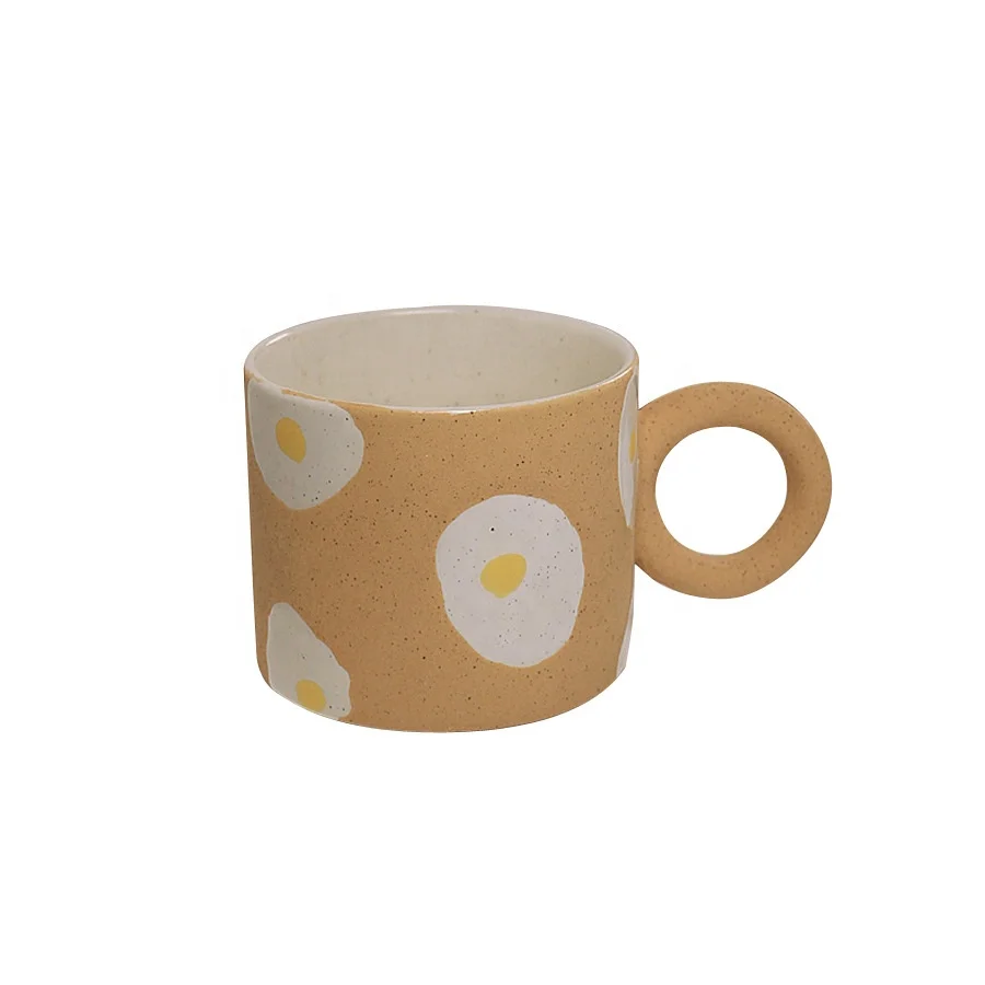ins hand-squeezed irregular ceramic mug creative hand-painted egg breakfast milk water cup Korean niche coffee mug gifts
ins hand-squeezed irregular ceramic mug creative hand-painted egg breakfast milk water cup Korean niche coffee mug gifts
