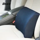 Memory Foam Folding Cotton/Polyester Lumbar Pad Lower Back Waist Pain Relief Support Cushion For Seat Car Chair Sofa