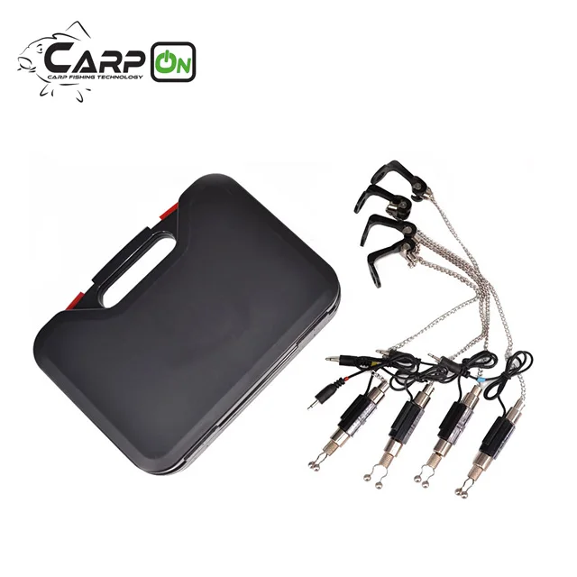 Fishing Swingers Drop Indicator 4pcs in Zipped Protection Case factory