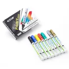 Custom LOGO variety of metal colors available Valve structure Paint Marker pen