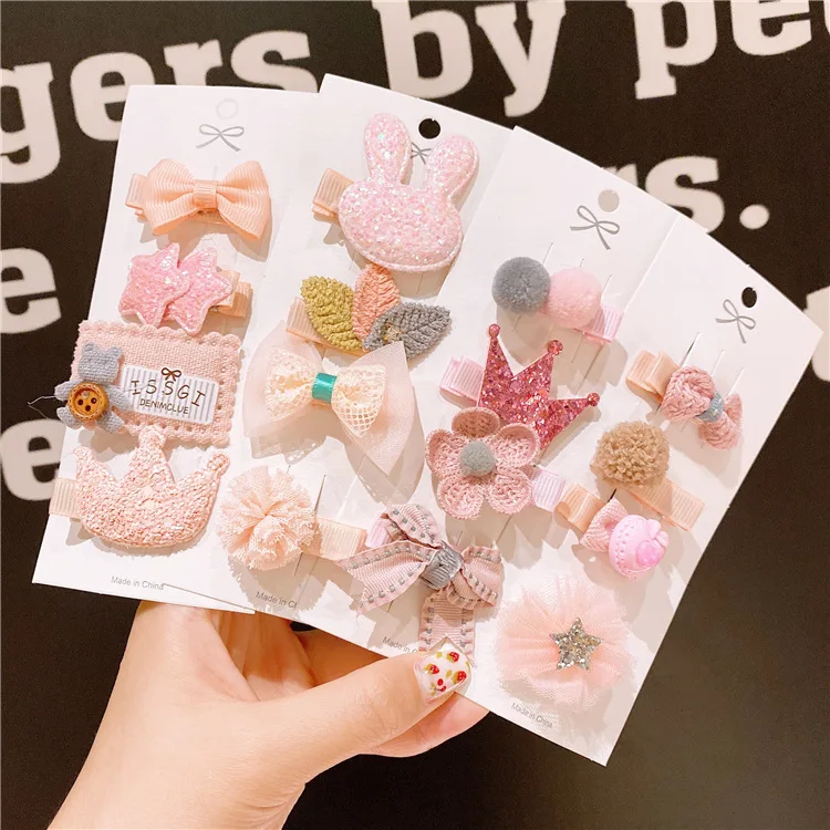 New Arrival Fashion Children Cute Hairpin Pink Card Eco-friendly Set Hair Clip Pins For Young Girl, Multi
New Arrival Fashion Children Cute Hairpin Pink Card Eco-friendly Set Hair Clip Pins For Young Girl, Multi
