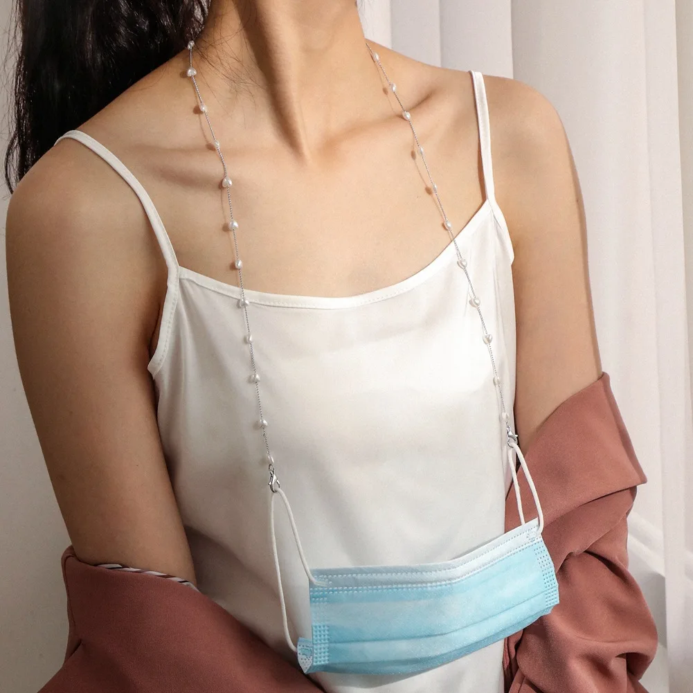 2020 Chic Reading Glasses Chain For Women Metal Sunglasses Cords Face Masking Pearl Beaded Necklace Eyeglass Chain, Customized color
2020 Chic Reading Glasses Chain For Women Metal Sunglasses Cords Face Masking Pearl Beaded Necklace Eyeglass Chain, Customized color