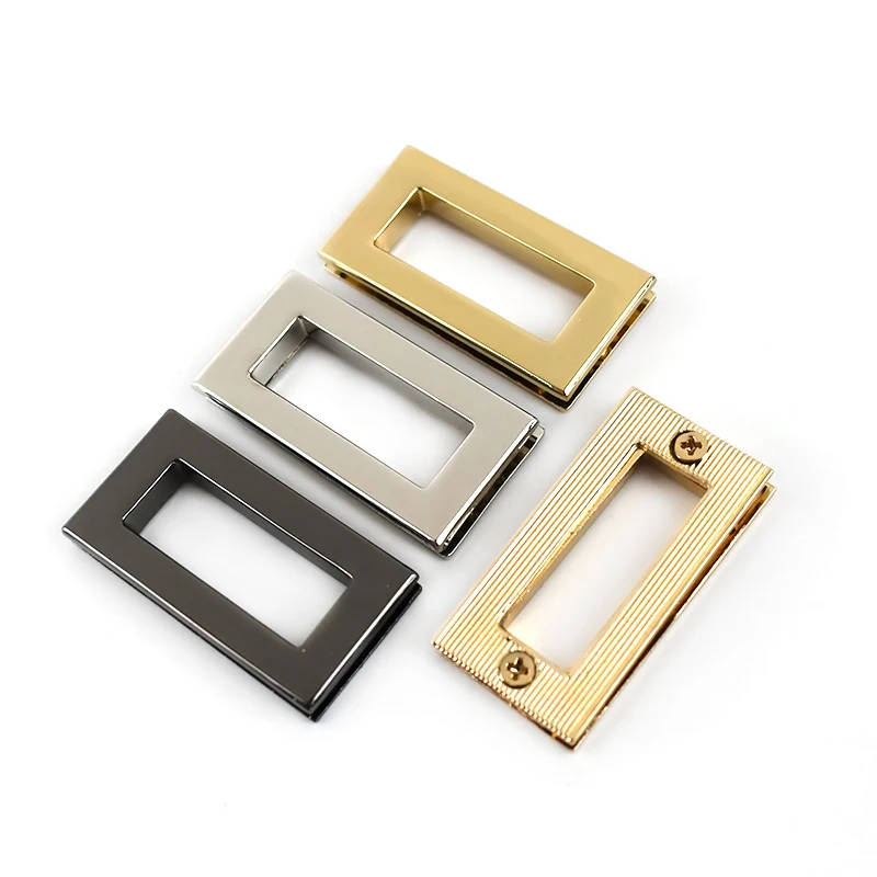 Meetee BF791 44*22.6mm New Fashion Leather Bag Hardware Accessories Zinc Alloy Screw Hole O-ring Square Buckle, Light gold,sliver,gun black
Meetee BF791 44*22.6mm New Fashion Leather Bag Hardware Accessories Zinc Alloy Screw Hole O-ring Square Buckle, Light gold,sliver,gun black