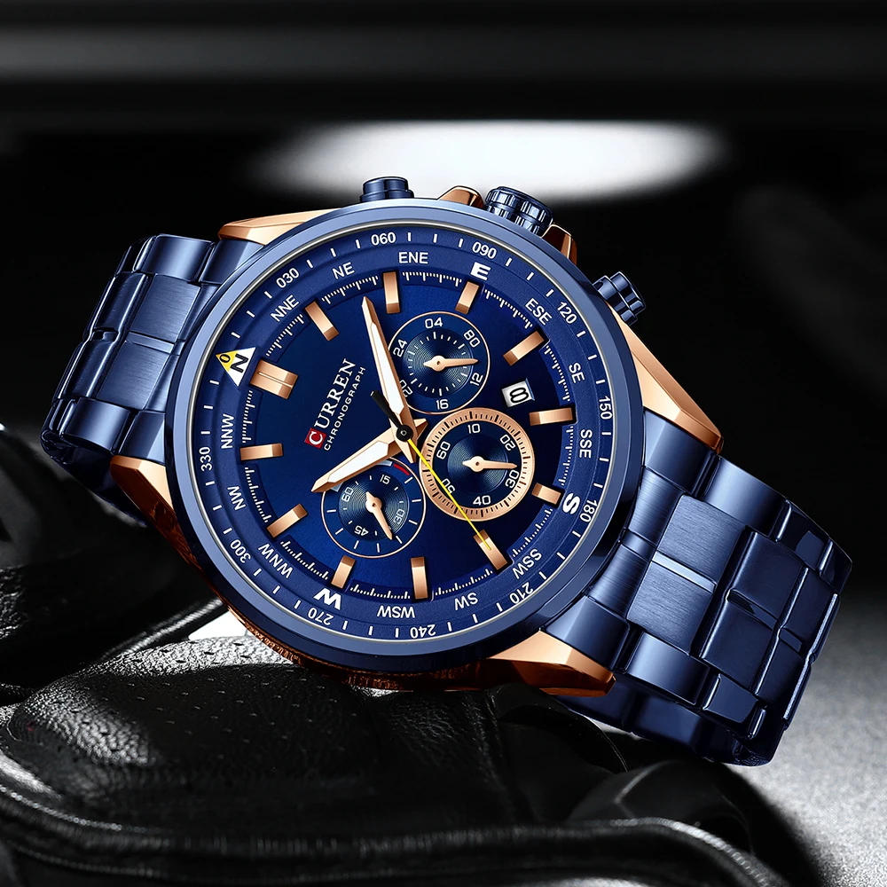 2021 New Design Men's Luxury Watch Chronograph Waterproof Military Quartz Watch Luminous Calendar Wristwatch
2021 New Design Men's Luxury Watch Chronograph Waterproof Military Quartz Watch Luminous Calendar Wristwatch