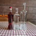 Hoson 375ml Custom Transparent Glass Bottle For Wine Packaging