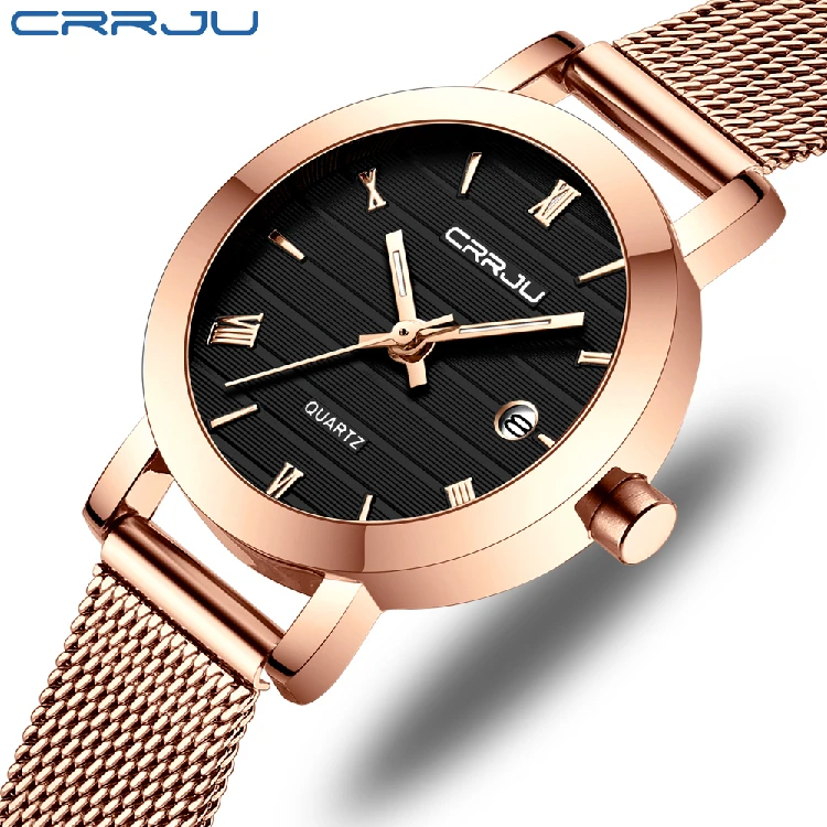 CRRJU 2176 Watches Women Top Brand Luxury Quartz Watch Women Fashion Relojes Mujer Stainless Steel Ladies Quartz Wrist Watches
CRRJU 2176 Watches Women Top Brand Luxury Quartz Watch Women Fashion Relojes Mujer Stainless Steel Ladies Quartz Wrist Watches