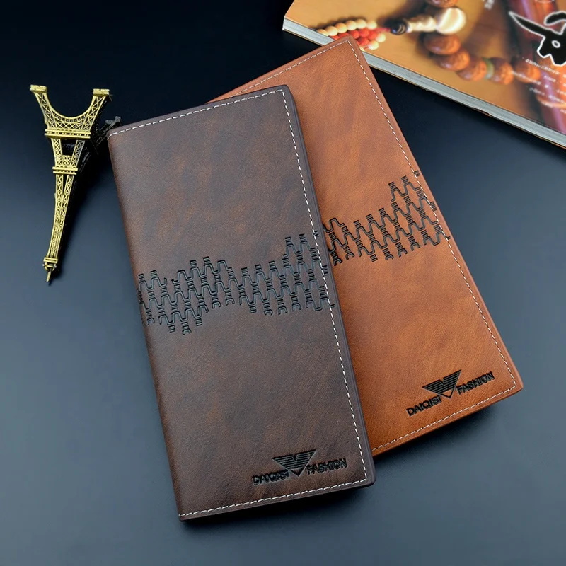 Hot selling Men's Long PU leather Money Card Holder case Business Leisure Wallet men coin purse wholesale In Stock
Hot selling Men's Long PU leather Money Card Holder case Business Leisure Wallet men coin purse wholesale In Stock