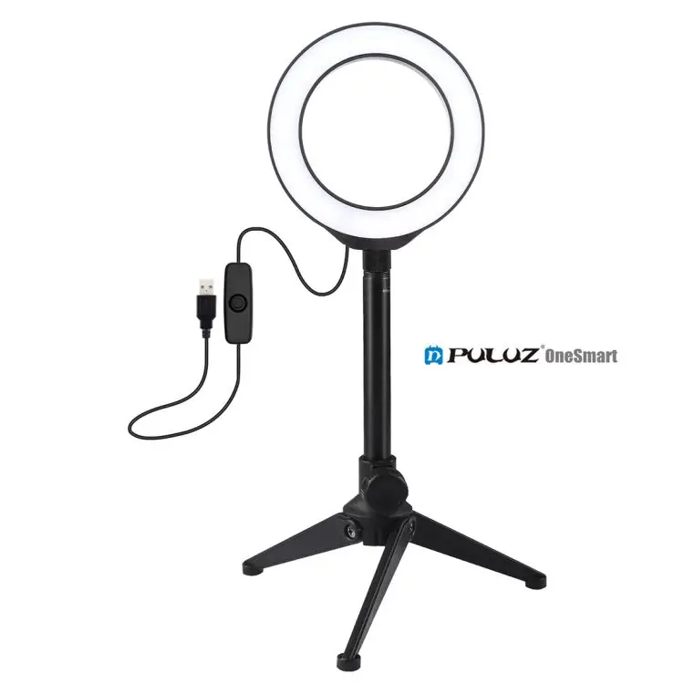 Puluz 4.7 inch 12cm Mini Ring Light with Desktop Tiktok Tripod USB White Light LED Photography Video Light
Puluz 4.7 inch 12cm Mini Ring Light with Desktop Tiktok Tripod USB White Light LED Photography Video Light