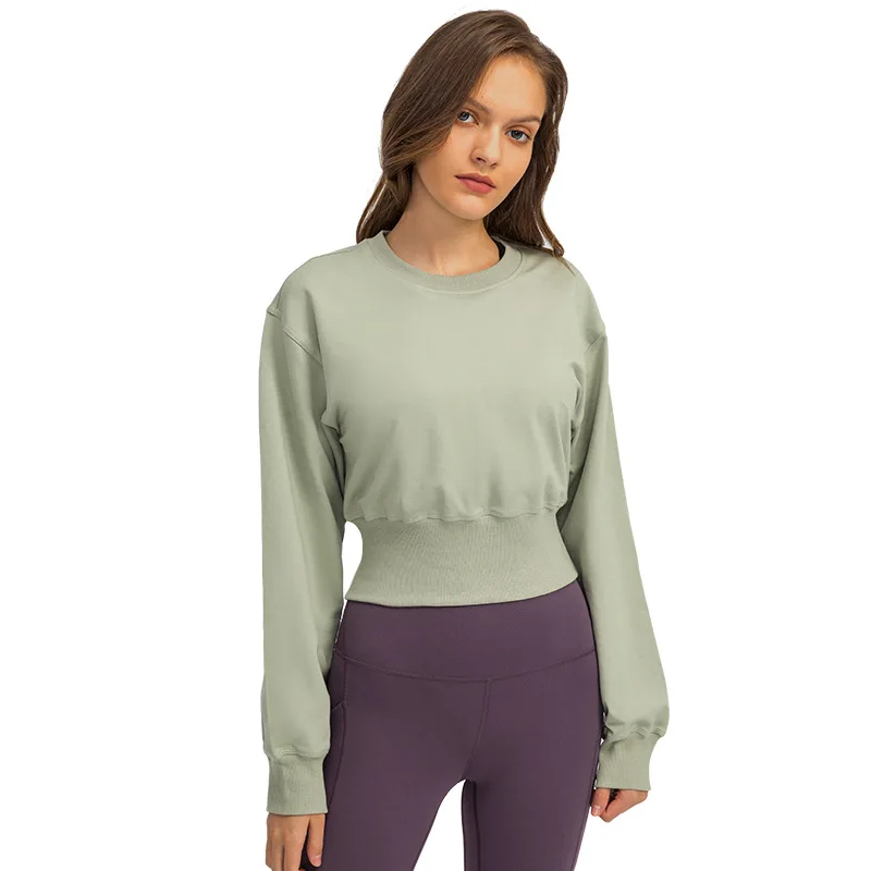 High Quality Pullover Hoodie Ladies Crop Top Custom Gym Fitness Jogging Blank Women's Round Collar Sweatshirt, Customized colors
High Quality Pullover Hoodie Ladies Crop Top Custom Gym Fitness Jogging Blank Women's Round Collar Sweatshirt, Customized colors