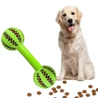 Bite resistant Pet dog chew teeth clean toy Rubber toothbrush chew stick set Watermelon Dog chew ball for pet
