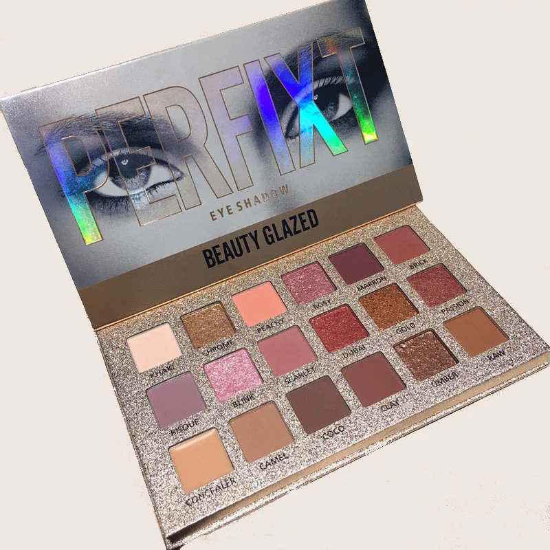 BEAUTY GLAZED Adenium Obesum 18 Colors Eyeshadow Cosmetic Matte Glitter Eyeshadow Palette
BEAUTY GLAZED Adenium Obesum 18 Colors Eyeshadow Cosmetic Matte Glitter Eyeshadow Palette