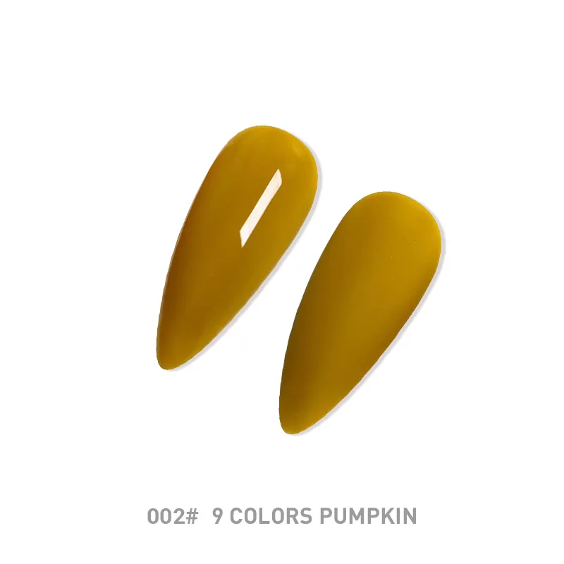 Hot sale female creative nail paint soaked nail polish pumpkin color series 9 colors pumpkin color nail polish
Hot sale female creative nail paint soaked nail polish pumpkin color series 9 colors pumpkin color nail polish