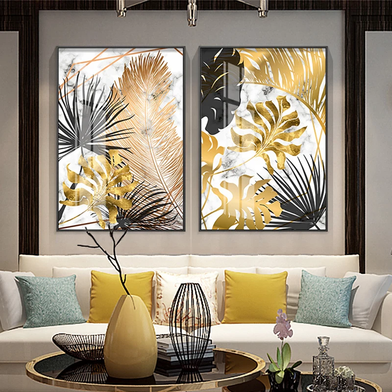 Nordic Plants Golden Leaf Canvas Painting Posters And Print Wall Art Pictures For Living Room Bedroom Dinning Room Modern Decor
Nordic Plants Golden Leaf Canvas Painting Posters And Print Wall Art Pictures For Living Room Bedroom Dinning Room Modern Decor