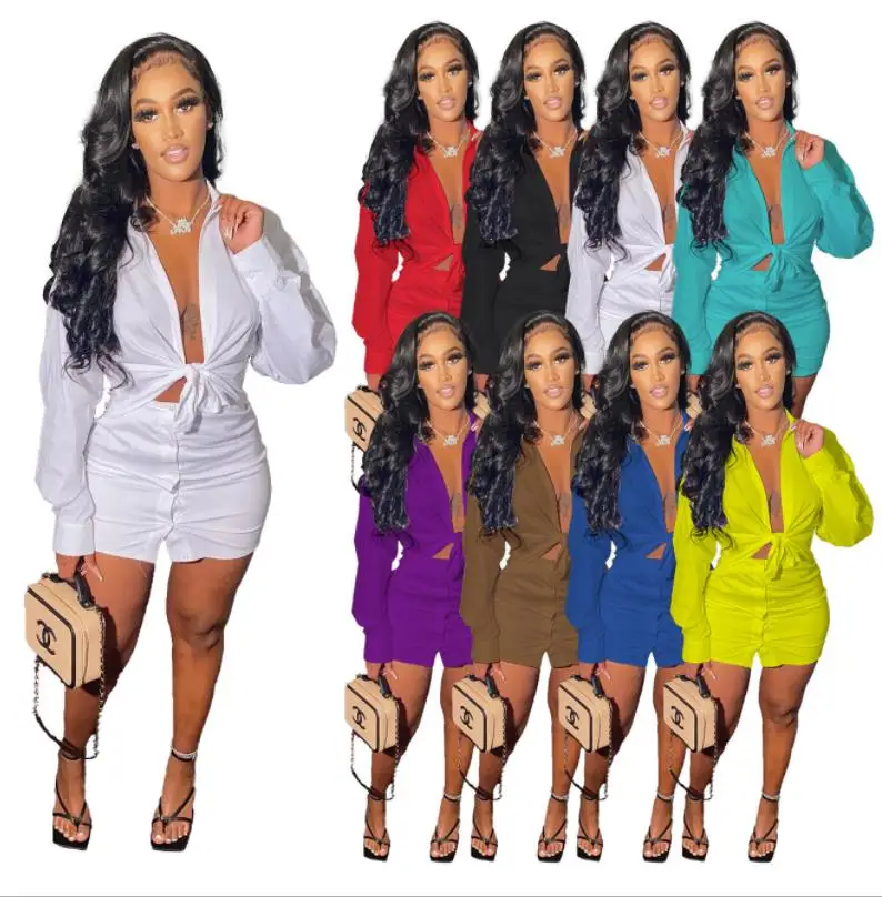 New Arrivals Fashion sets Ladies Clothing Spring fall dress Skirt Set Shirt sexy 2 piece set women
New Arrivals Fashion sets Ladies Clothing Spring fall dress Skirt Set Shirt sexy 2 piece set women