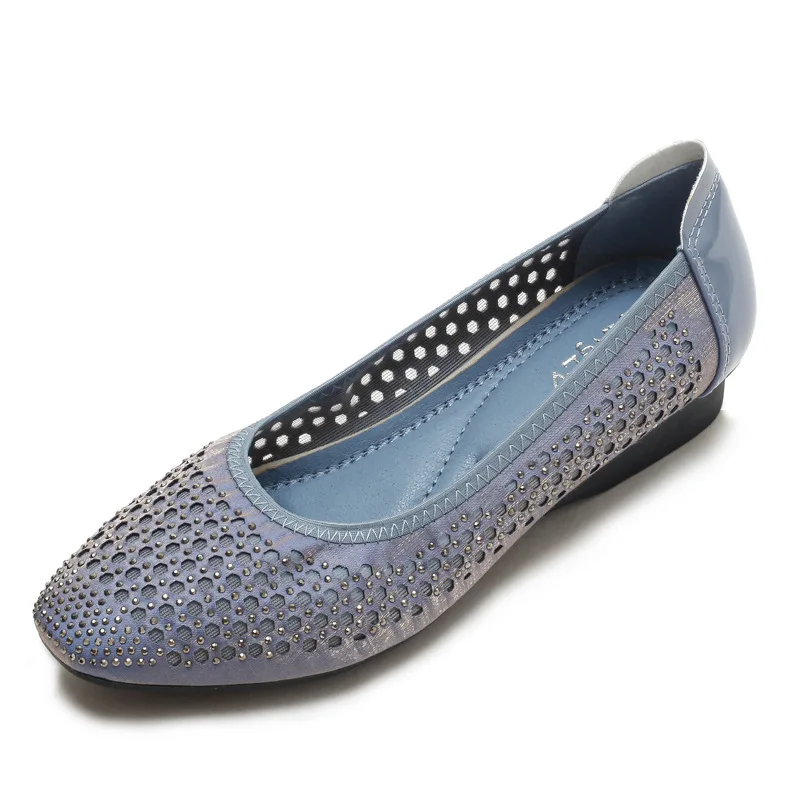 Factory Outlet Women's Summer Casual Sandals Solid Color Mesh Square Toe Flat Ladies Loafers 
Factory Outlet Women's Summer Casual Sandals Solid Color Mesh Square Toe Flat Ladies Loafers