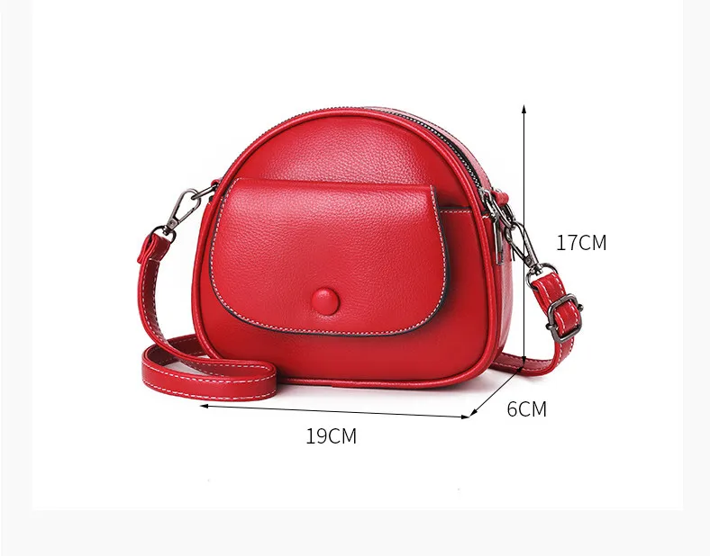 product-Fashion Small Cross body Bags for Women 2020 Mini PU Leather Shoulder bag Messenger Bag for -2
