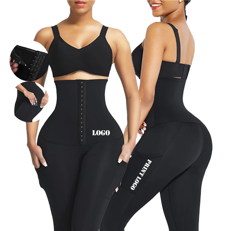 New Arrival Leggings With Pockets High Waist Yoga Pants Tummy Control Women Leggings Shapewear Tights, As shown 
New Arrival Leggings With Pockets High Waist Yoga Pants Tummy Control Women Leggings Shapewear Tights, As shown