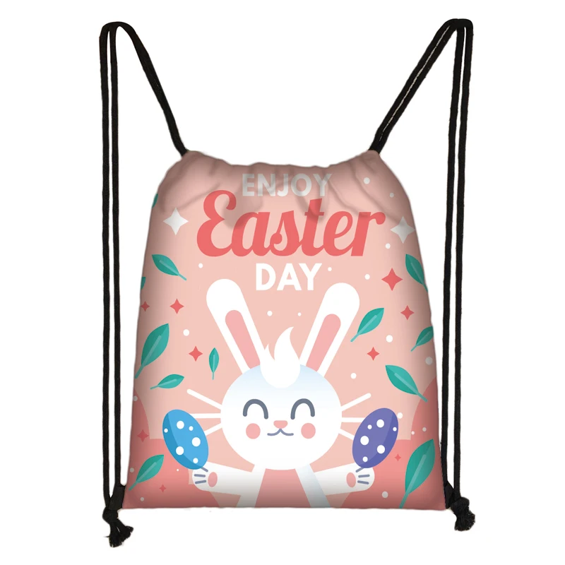 Cute Bunny Eggs Drawstring Bag Women Fashion Storage Bag Teenager Girls Cartoon Backpack Ladies Party Shopping Bags Easter gift, Customized color
Cute Bunny Eggs Drawstring Bag Women Fashion Storage Bag Teenager Girls Cartoon Backpack Ladies Party Shopping Bags Easter gift, Customized color