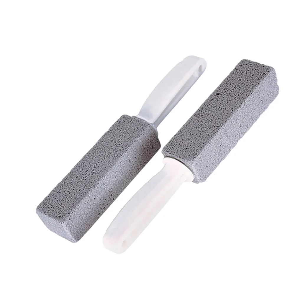 Glass Pumice Stone Cleaning Toilet Water Rings Pumice Stone Plastic Brush
