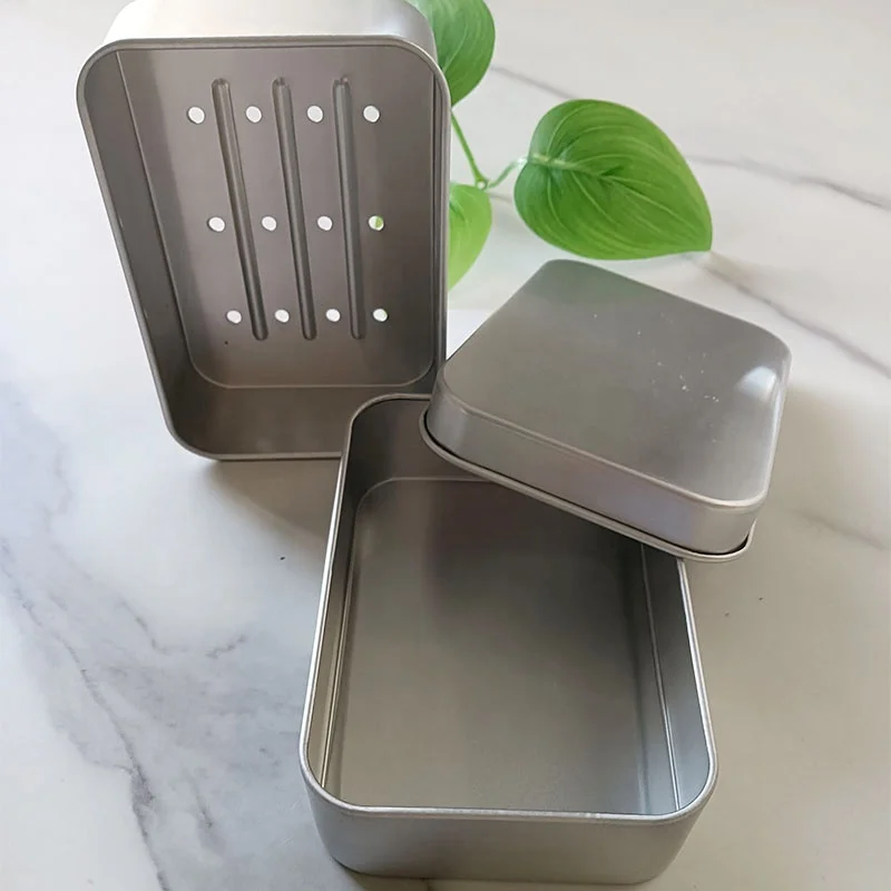 Custom Logo Portable Drain Layer Aluminium Tin Soap Box Empty Container Tin Soap Case Boxes Travel Soap Holder
Custom Logo Portable Drain Layer Aluminium Tin Soap Box Empty Container Tin Soap Case Boxes Travel Soap Holder