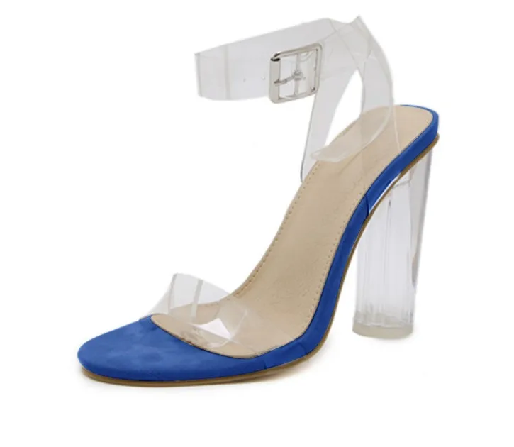 Women's high-heeled sandals large size shoes transparent comfortable women's thick heel shoes party sexy casual shoes, Blue,black,apricot
Women's high-heeled sandals large size shoes transparent comfortable women's thick heel shoes party sexy casual shoes, Blue,black,apricot