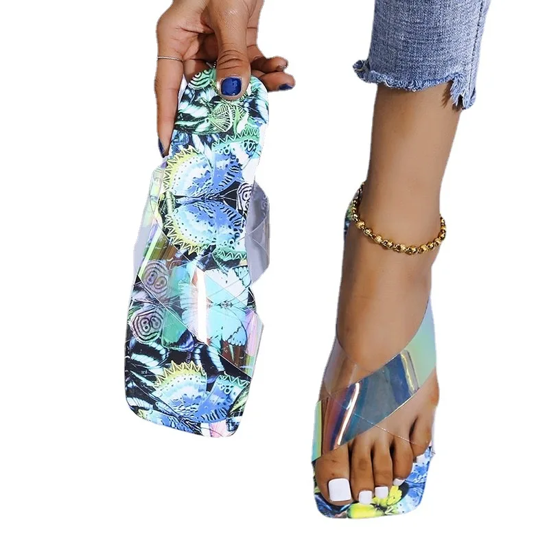 Superstarer wholesale fashion summer open toe women clear slides sandal cross slippers
Superstarer wholesale fashion summer open toe women clear slides sandal cross slippers