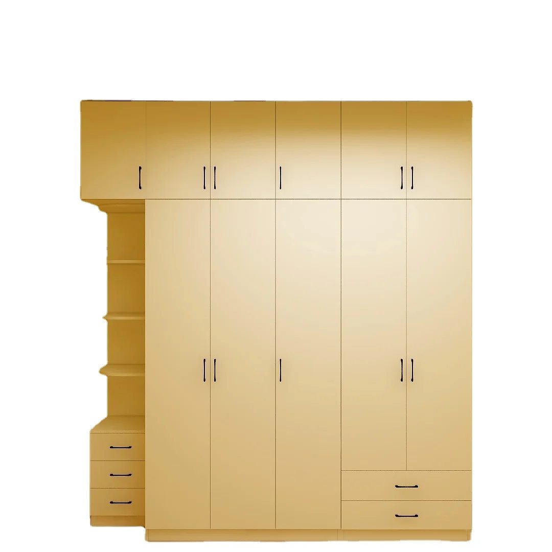 Venta al por mayor closet modernos amarillos-Compre online los mejores