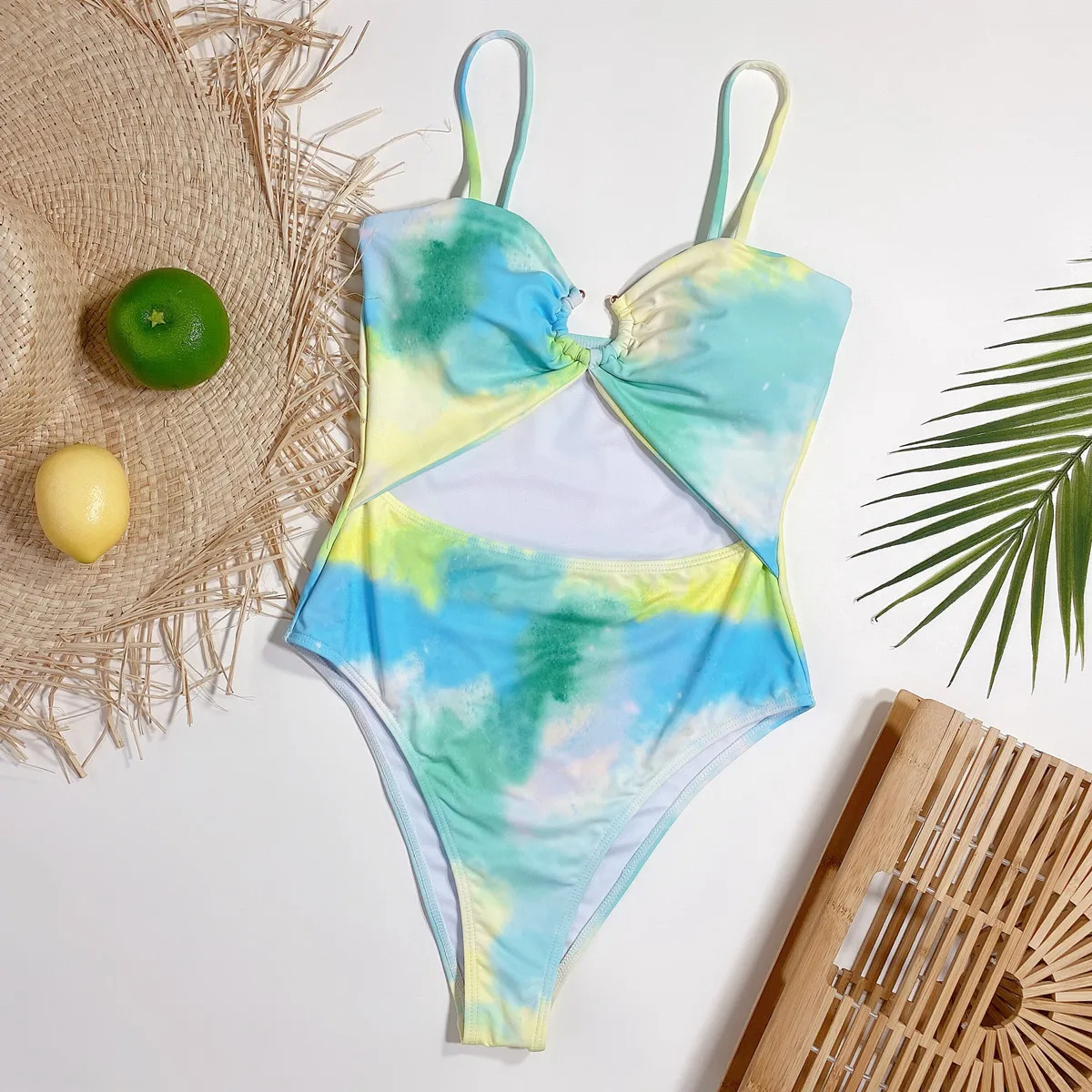 YJC2107 2021 foreign trade women's one-piece swimsuit tube top hollow personality tie-dye swimsuit, Black,white,red,purple,pink,green,yellow...
YJC2107 2021 foreign trade women's one-piece swimsuit tube top hollow personality tie-dye swimsuit, Black,white,red,purple,pink,green,yellow...