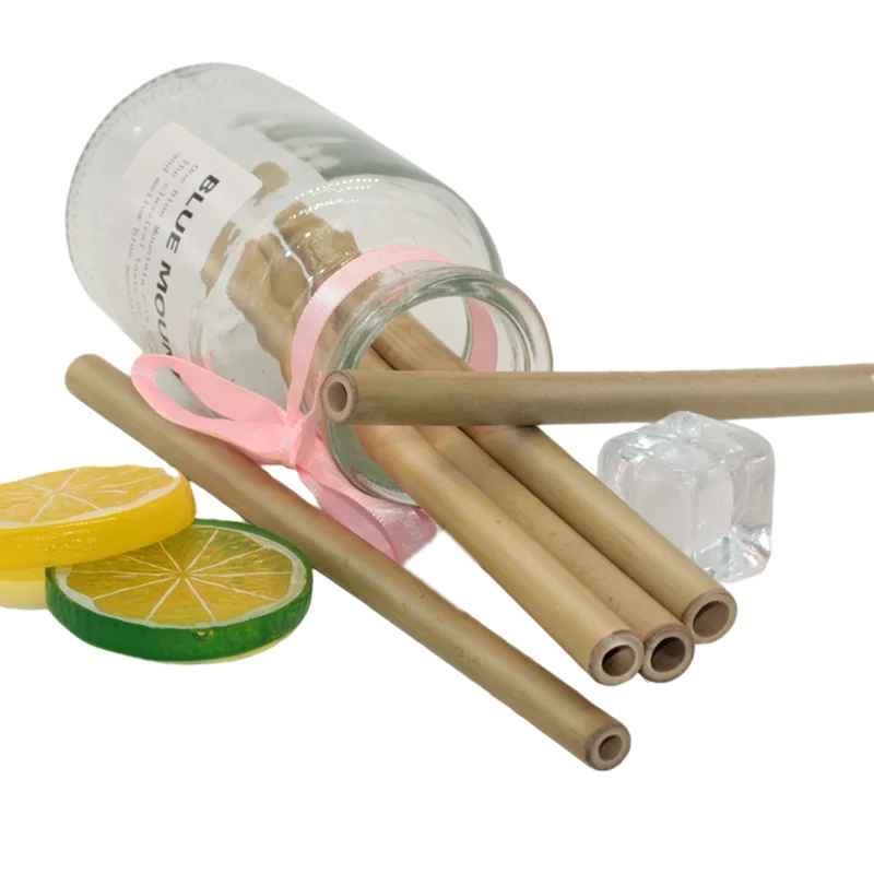 High Quality Durable Original Ecology Bamboo Drinking Straw for Tea Milk Coffee, Natural bamboo color
High Quality Durable Original Ecology Bamboo Drinking Straw for Tea Milk Coffee, Natural bamboo color