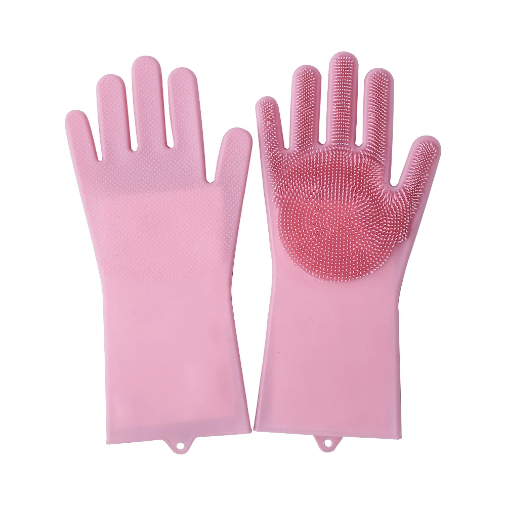 Wholesale Multifunctional Kitchen Household Silicone Rubber dishwashing Cleaning Gloves
Wholesale Multifunctional Kitchen Household Silicone Rubber dishwashing Cleaning Gloves